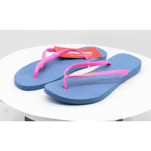 Havaianas Women's Slim Logo Pop-Up Flip Flops Wome - Picture 4 of 8
